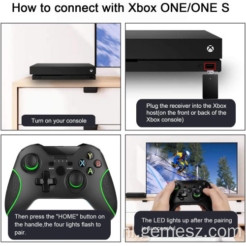Draadloze gamecontroller voor Xbox One-console